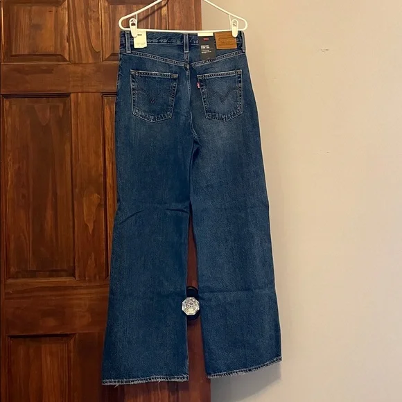 Levi's NWT Womens Ribcage Wide Leg Polar Perimeter - Picture 6 of 9